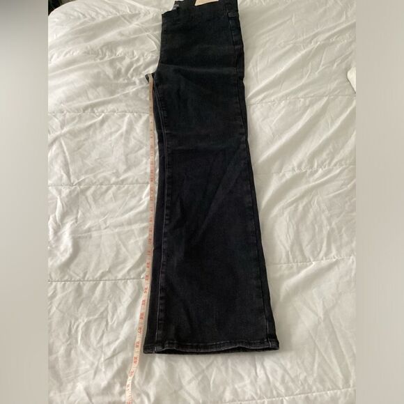 NWT NYDJ size 12 - 16 black pull on stretch jeans bootcut, elastic waistband - Picture 11 of 11